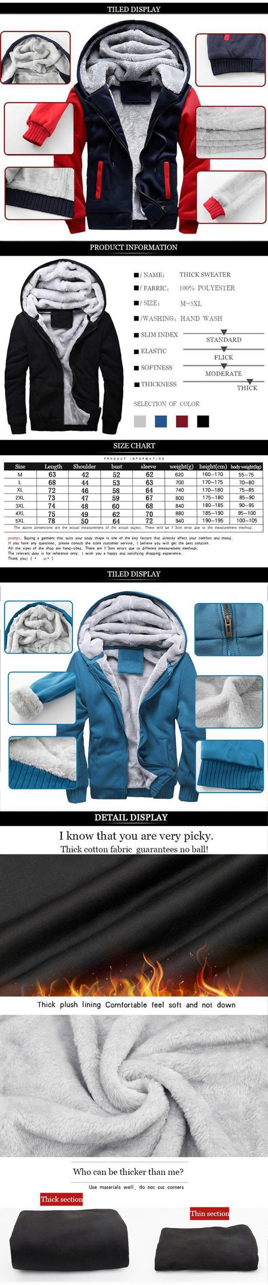 Veste épaisse et chaude doublée de polaire pour l'automne et l'hiver, pull imprimé grande taille