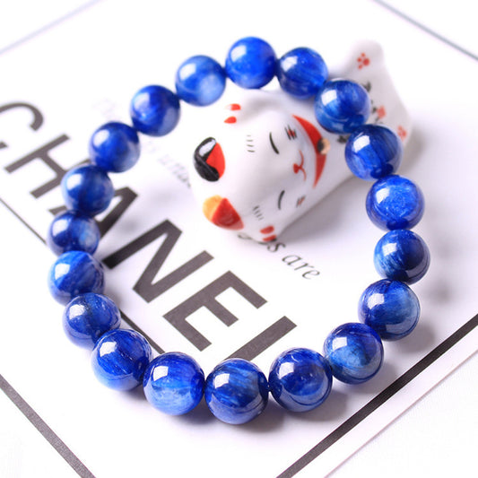 Bracelet en cyanite naturelle - LUXARAH