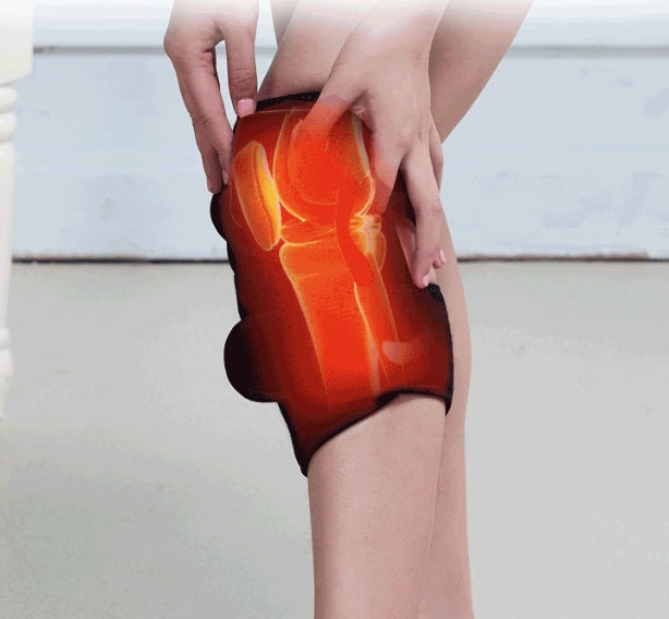 Appareil de massage électrique infrarouge pour le genou, enveloppant le coude, thérapie par vibrations, appareil de physiothérapie, soulagement de la douleur - LUXARAH