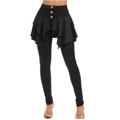 Legging à jupe à volants étagés - LUXARAH