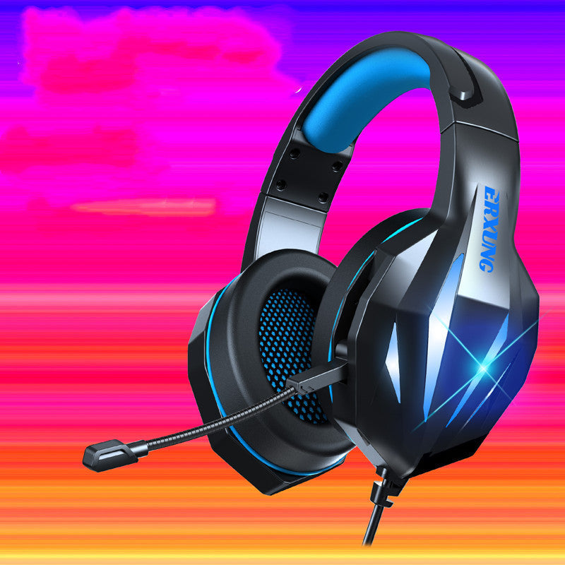 Casque de jeu filaire lumineux