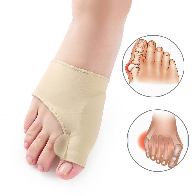 Chaussettes correctrices pour orteils en valgus, séparateur d'orteils, soulagement supérieur de la douleur liée à l'oignon - LUXARAH