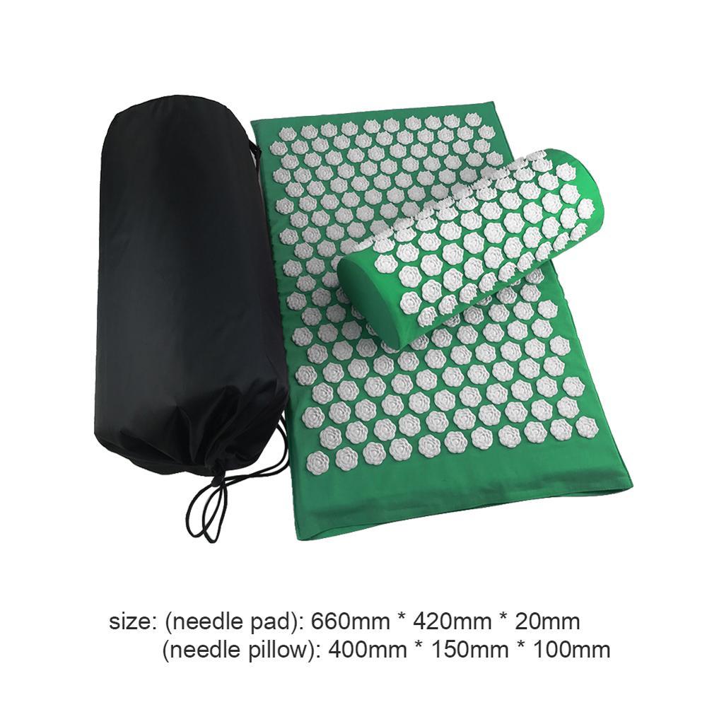 Coussins de massage, tapis d'acupression Lotus, oreillers, tapis de yoga - LUXARAH