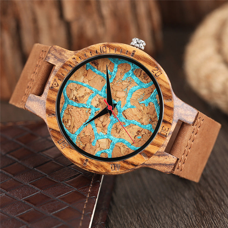 Montre en bois - LUXARAH