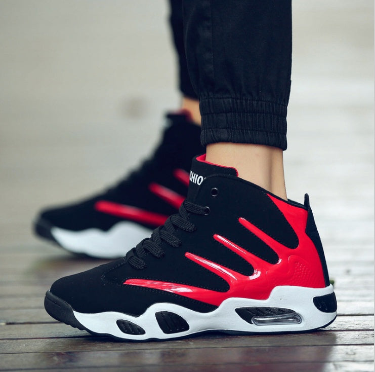 Chaussures de basket-ball à coussin d'air pour hommes, baskets résistantes à l'usure - LUXARAH