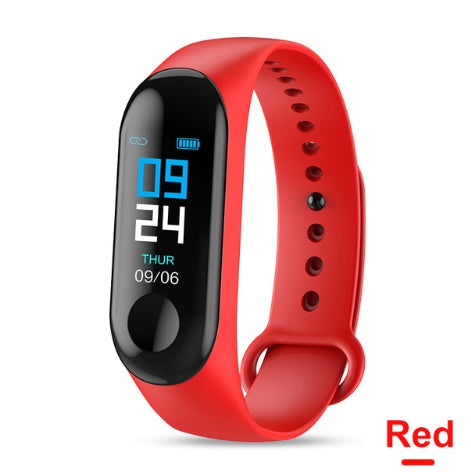 Compatible avec, bracelet intelligent, fréquence cardiaque et tension artérielle, compteur d'exercice, informations sur les pas, rappel intelligent, bracelet couleur