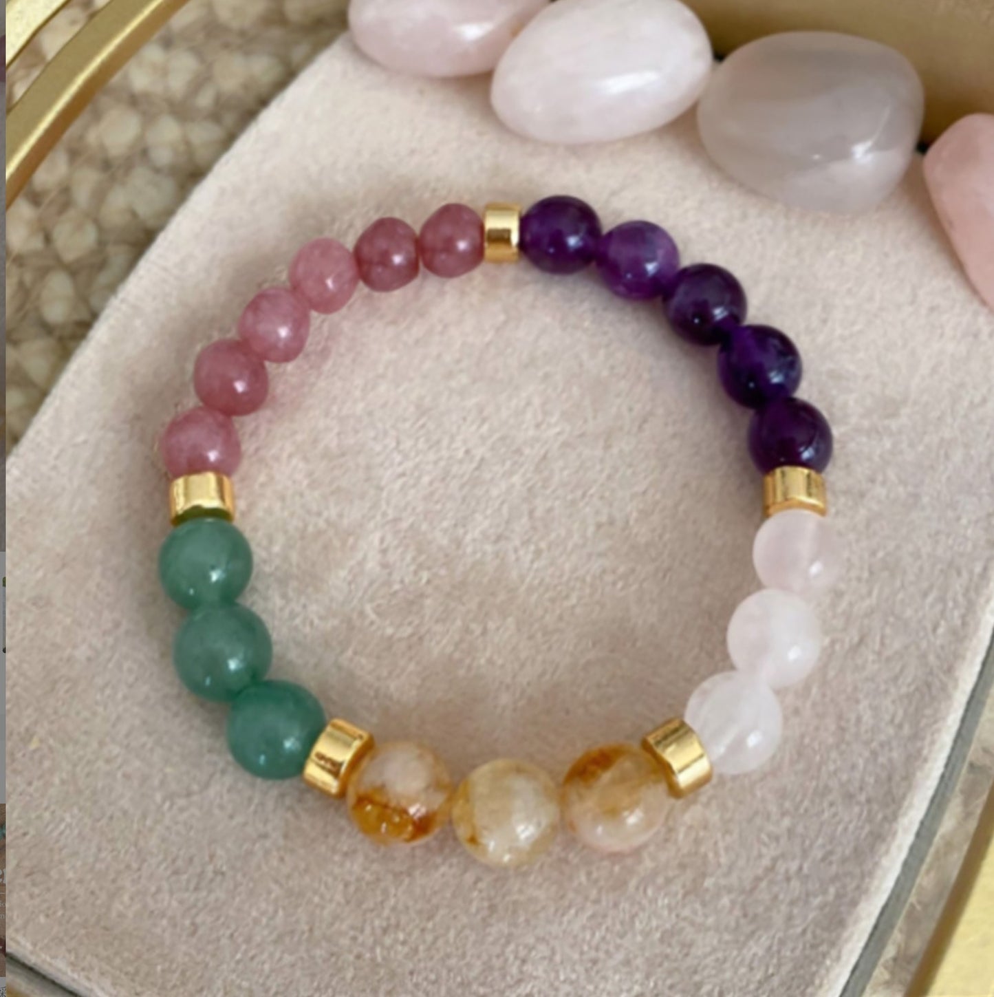 Bracelet tendance en pierre naturelle rose et rouge, motif zèbre, arbre de vie, idéal pour une grande ou une petite sœur, bijou d'anniversaire pour fille ou garçon