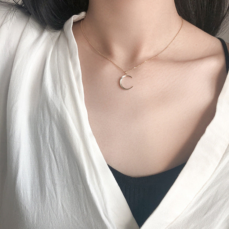 Collier Croissant de Lune - LUXARAH