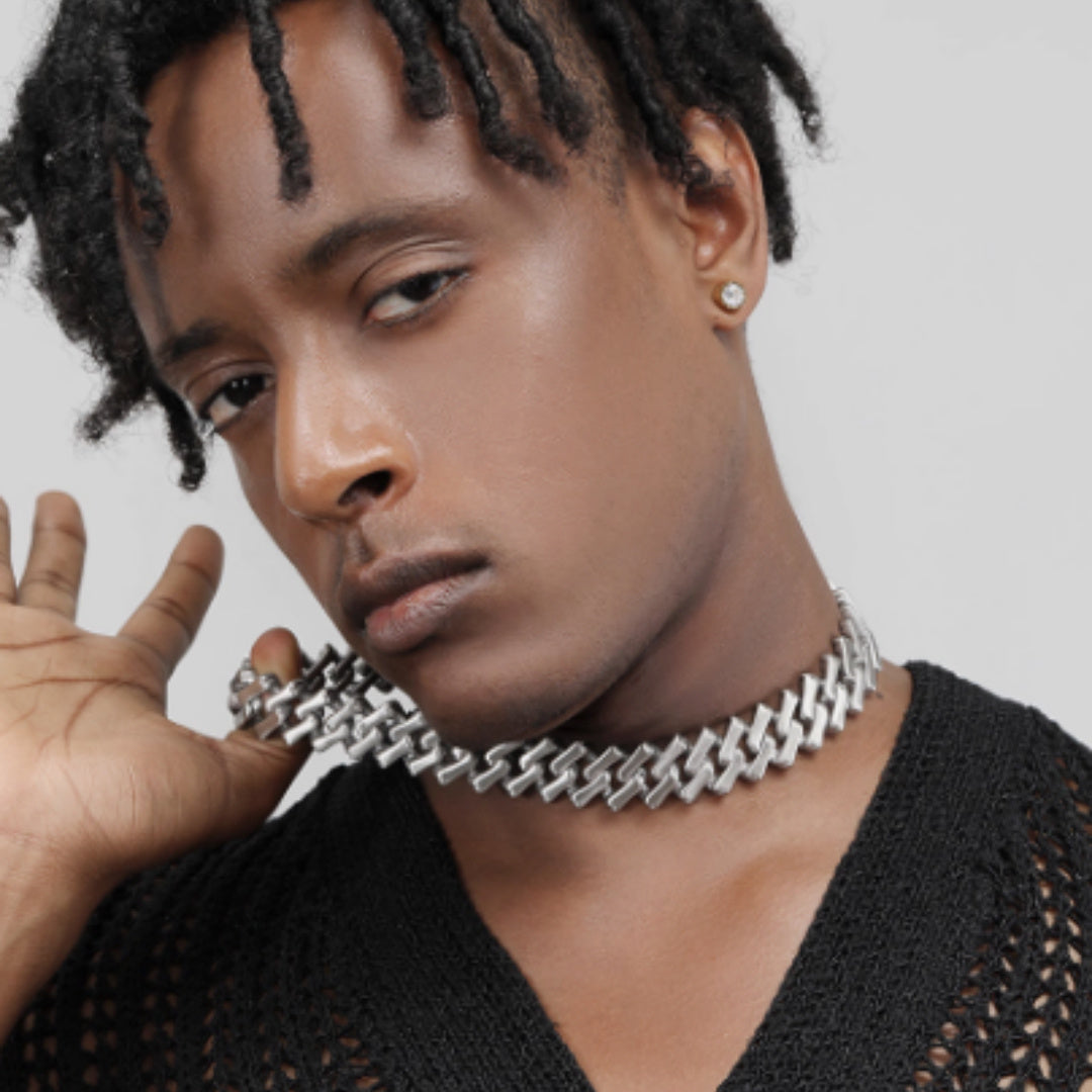 Colliers de l'industrie lourde, hip-hop, européenne et américaine - LUXARAH