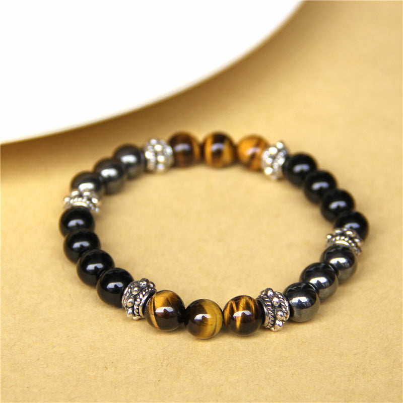 Bracelet en pierre extensible à énergie - LUXARAH