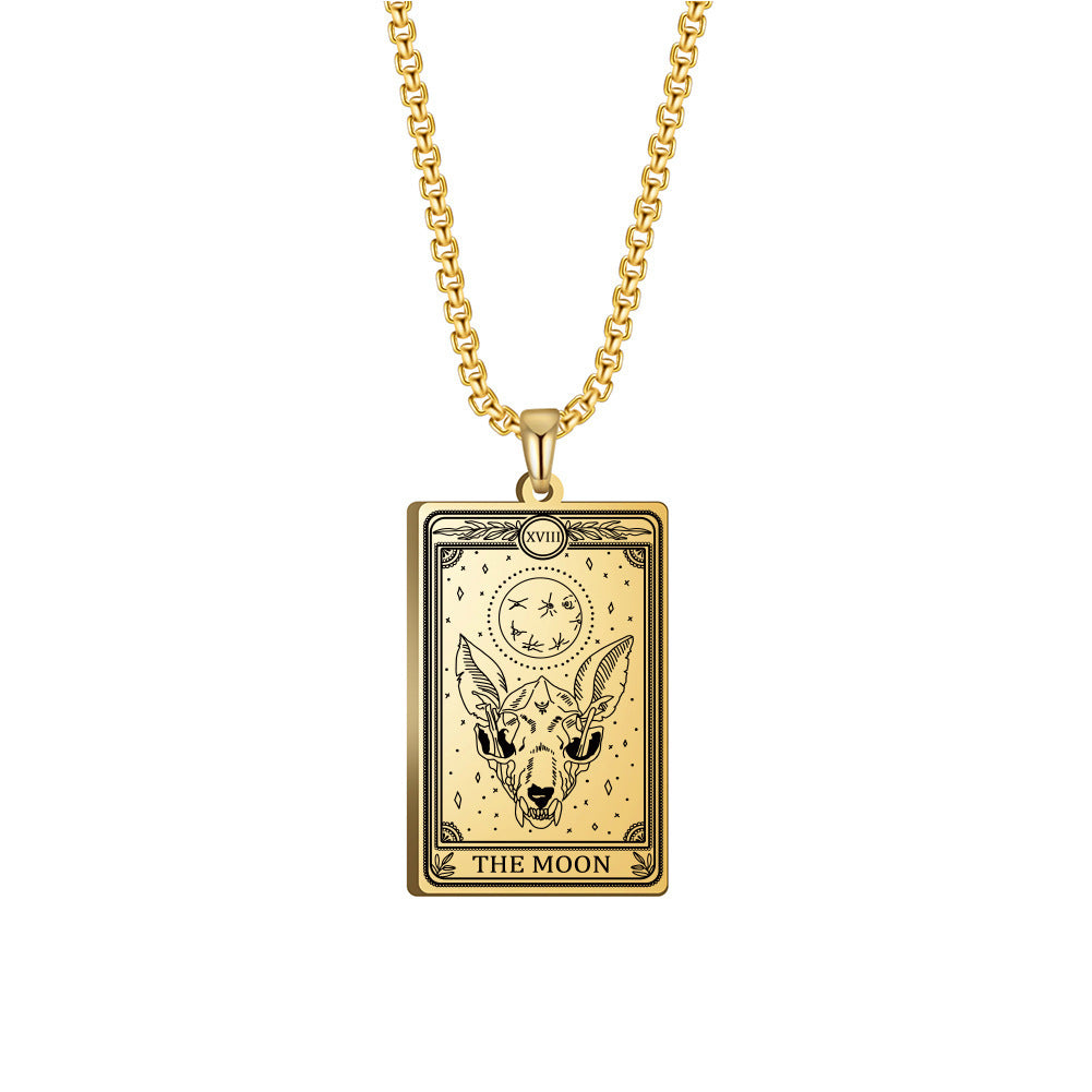 Colliers de la série Box Chain Three Tarot