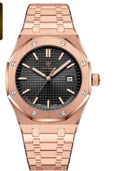 Montre étanche à la mode, tendance, lumineuse, avec calendrier - LUXARAH