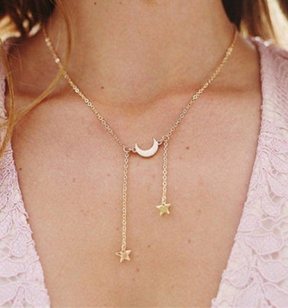 Collier multicouche Bls-miracle pour femmes, longue chaîne, pendentif œil turc, colliers tendance en cristal, étoile et gouttes d'eau