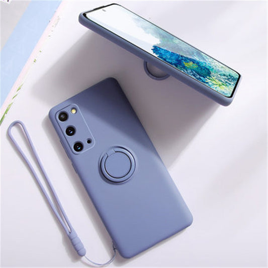 Coque en silicone liquide pour téléphone portable Samsung