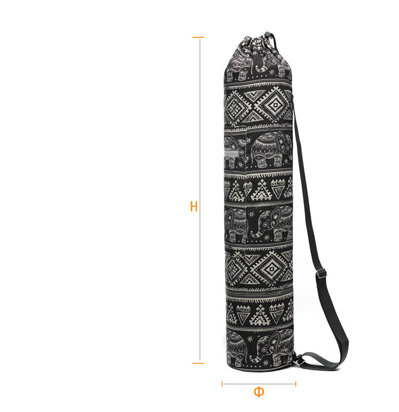 Sac de yoga en toile 6 mm, sac à bandoulière pour tapis de yoga - LUXARAH
