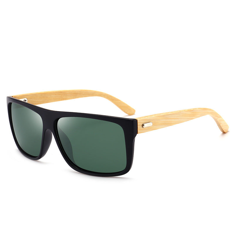 Lunettes de soleil en bambou pour hommes