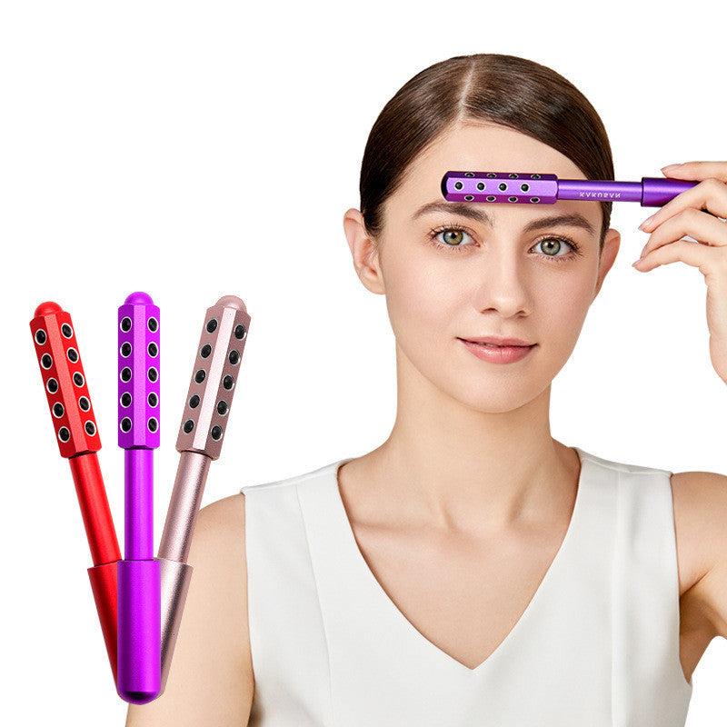 30 bâtons de massage en germanium, rouleau de massage pour le visage, barre de lifting du visage, masseur facial anti-rides, outil de soins de la peau, rouleau de massage pour le visage Derma Rolling - LUXARAH