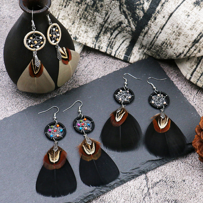 Boucles d'oreilles en plumes, boucles d'oreilles de célébrités populaires