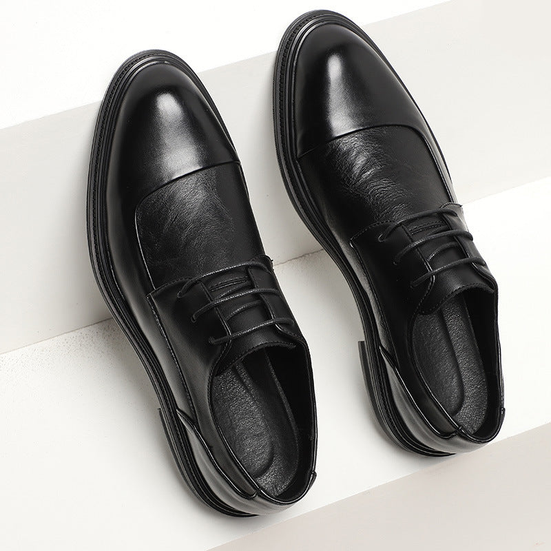 Nouvelles chaussures pour hommes, chaussures habillées d'affaires, chaussures britanniques pointues - LUXARAH