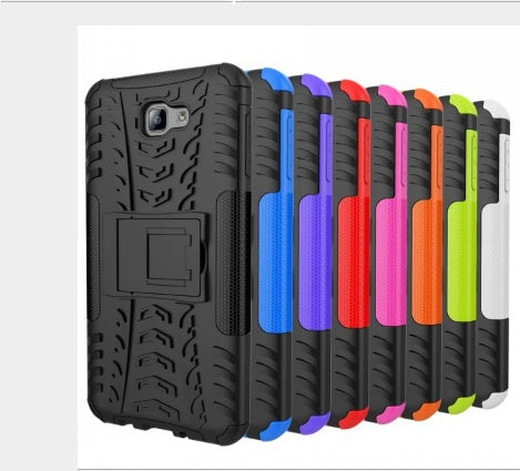 Coque de téléphone portable Samsung S8 plus Galaxy S8 avec support à motif coloré en forme de pneu, étui antichute inclus