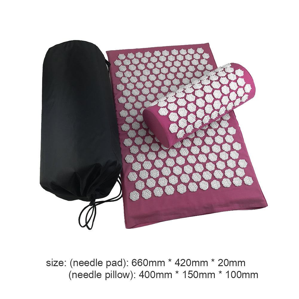 Coussins de massage, tapis d'acupression Lotus, oreillers, tapis de yoga - LUXARAH