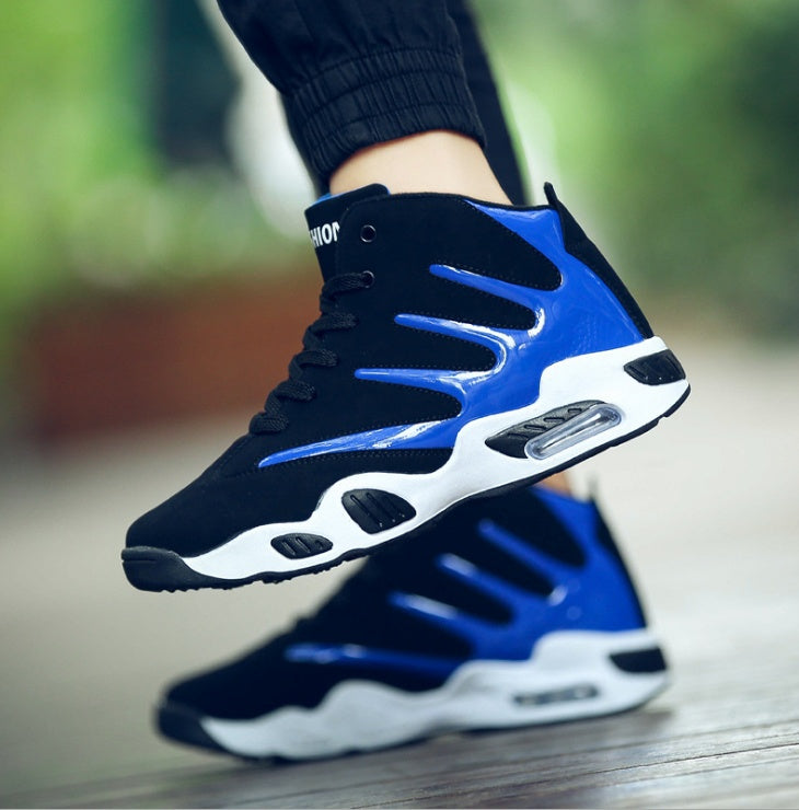 Chaussures de basket-ball à coussin d'air pour hommes, baskets résistantes à l'usure - LUXARAH
