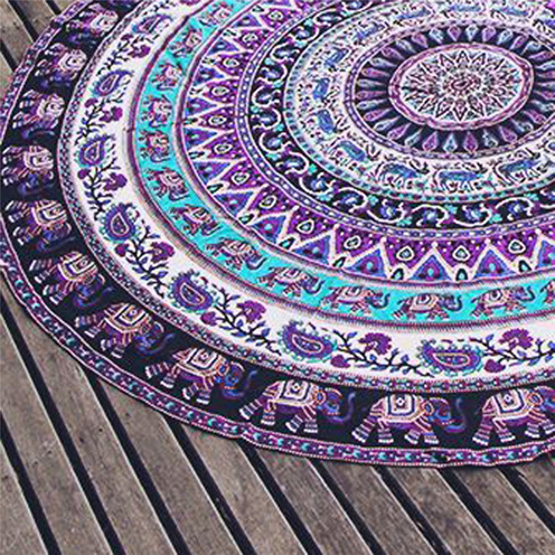 Tapis de yoga en mousseline - LUXARAH