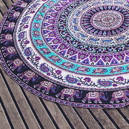 Tapis de yoga en mousseline - LUXARAH