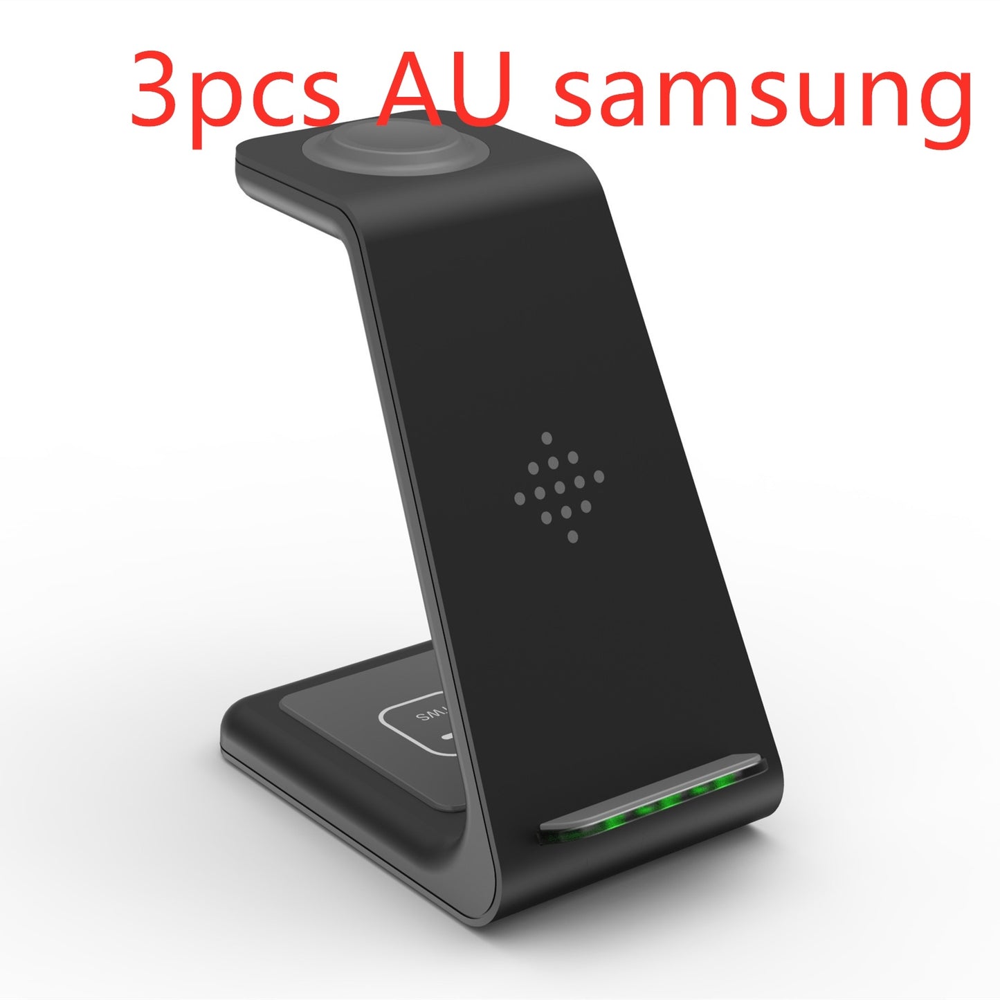 Station de charge rapide 3 en 1, support de chargeur sans fil, station de charge rapide sans fil pour support de téléphone