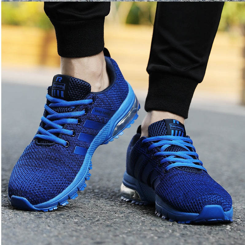 Chaussures de sport pour couple les plus vendues, chaussures de course en maille respirante pour hommes et femmes, chaussures de sport, de fitness, de jogging - LUXARAH