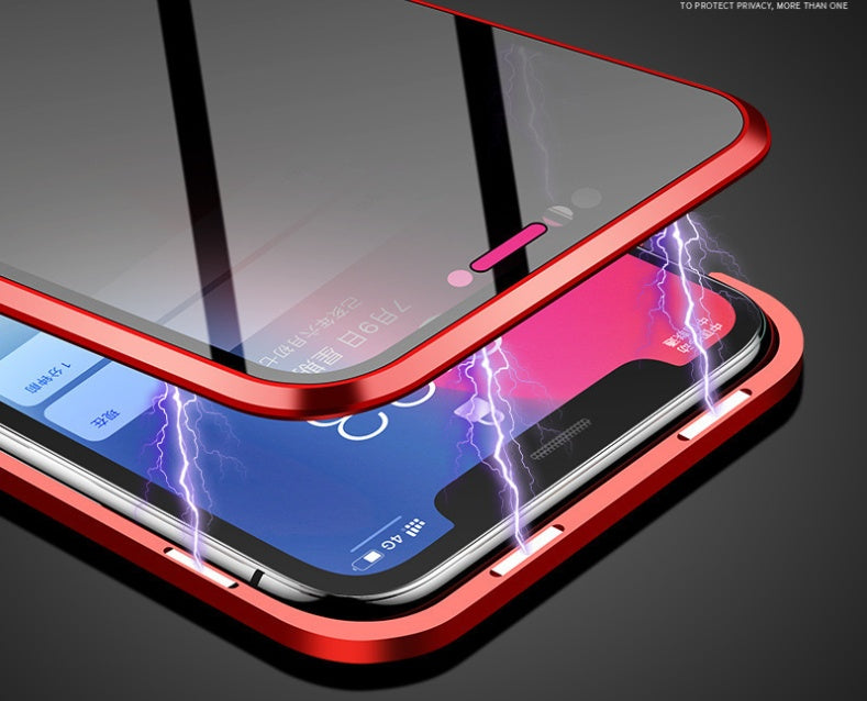 Étui magnétique anti-regard pour téléphone