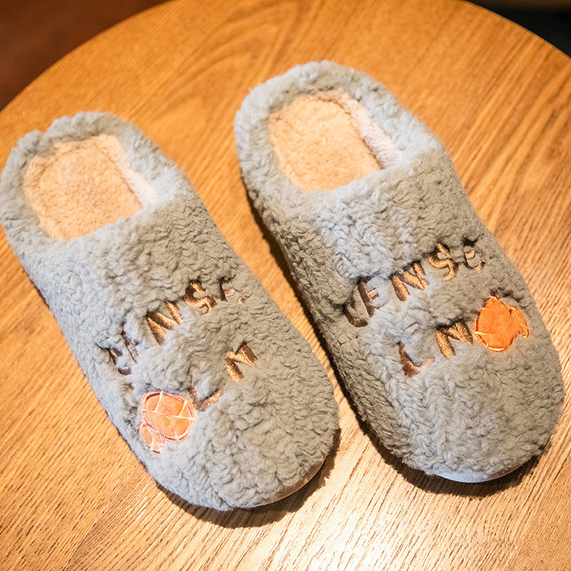 Chaussons d'hiver en polaire à fleurs pour femmes, chaussures chaudes et antidérapantes pour la chambre à coucher