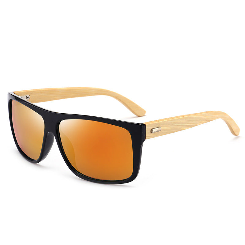 Lunettes de soleil en bambou pour hommes