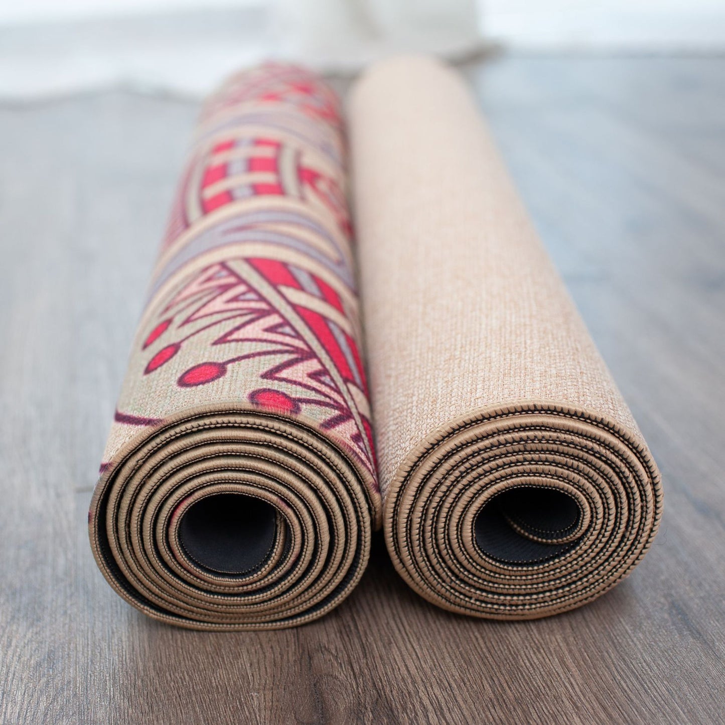 Tapis de yoga en lin et caoutchouc naturel - LUXARAH
