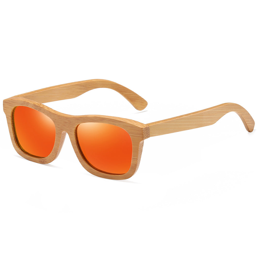 Nouvelles lunettes de soleil tendance en bambou