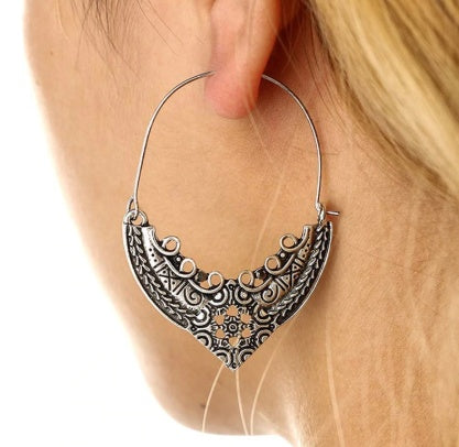 Boucles d'oreilles ethniques bohèmes