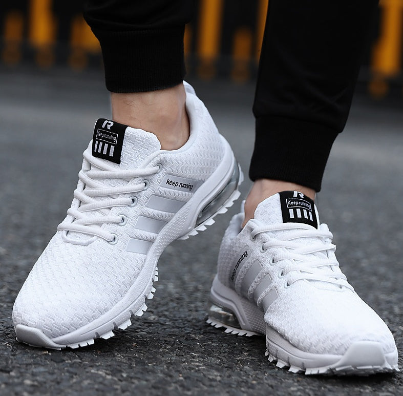 Chaussures de sport pour couple les plus vendues, chaussures de course en maille respirante pour hommes et femmes, chaussures de sport, de fitness, de jogging - LUXARAH