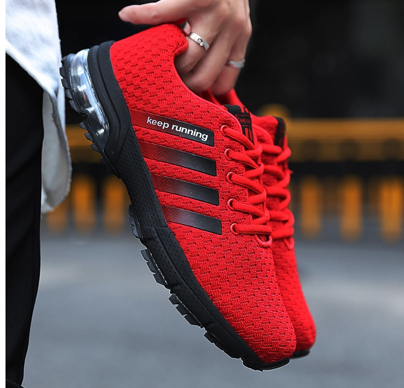 Chaussures de sport pour couple les plus vendues, chaussures de course en maille respirante pour hommes et femmes, chaussures de sport, de fitness, de jogging - LUXARAH