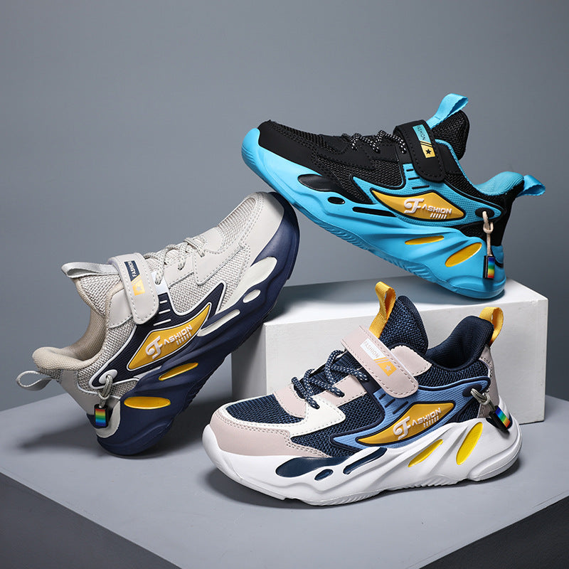 Chaussures de course respirantes et antidérapantes pour enfants et adolescents, pour l'automne et l'hiver - LUXARAH