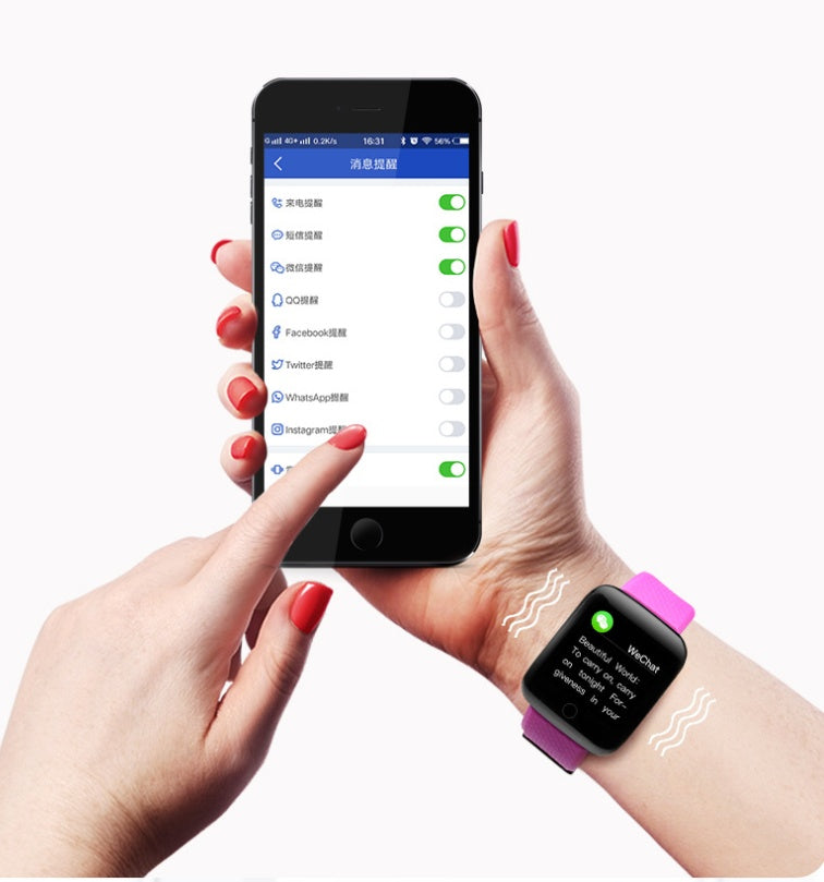 Bracelet de sport pour la surveillance de la pression artérielle - LUXARAH