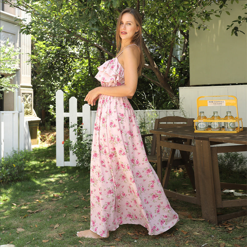 Robes imprimées simples à la mode - LUXARAH