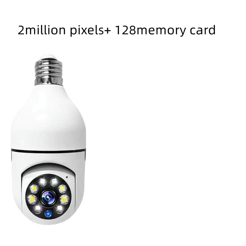Caméra WiFi 1080P, ampoule, zoom x4, caméra E27, surveillance d'alarme domestique 5G WiFi