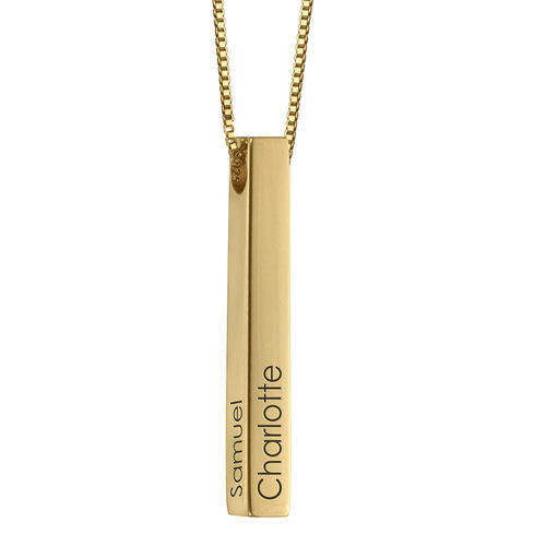 Bang Bang, Collier de lettrage Square - LUXARAH