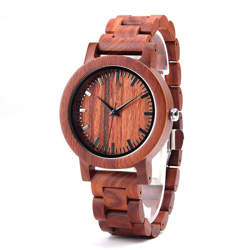 Montre en bois précieux - LUXARAH