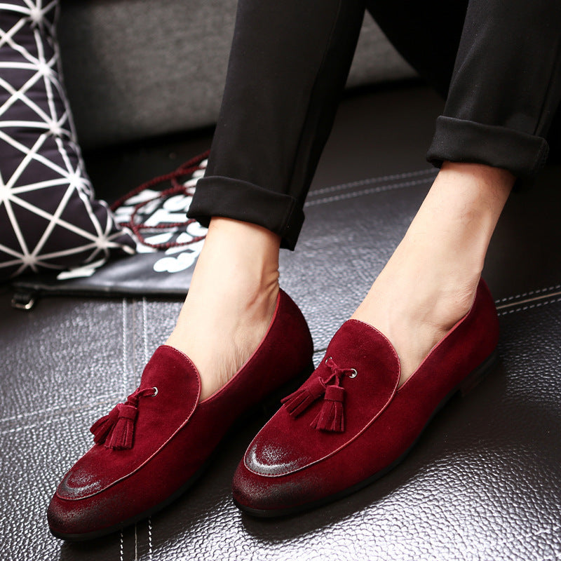 Chaussures en cuir Pea Shoes pour hommes - LUXARAH