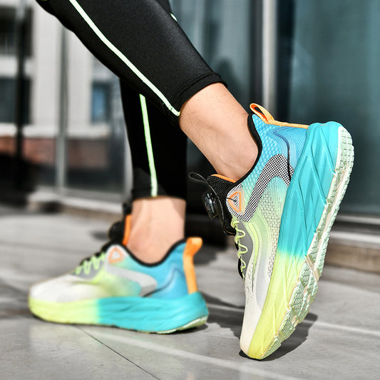 Chaussures de sport en maille respirantes, décontractées et polyvalentes, grande taille, semelle souple, pour homme, tendance - LUXARAH