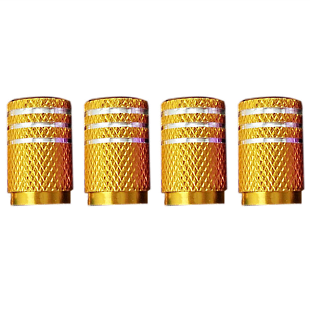 Bouchons de valve en aluminium colorés pour pneus d'automobile