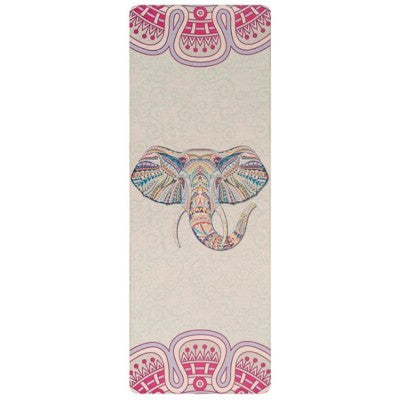 Tapis de yoga en lin et caoutchouc naturel - LUXARAH