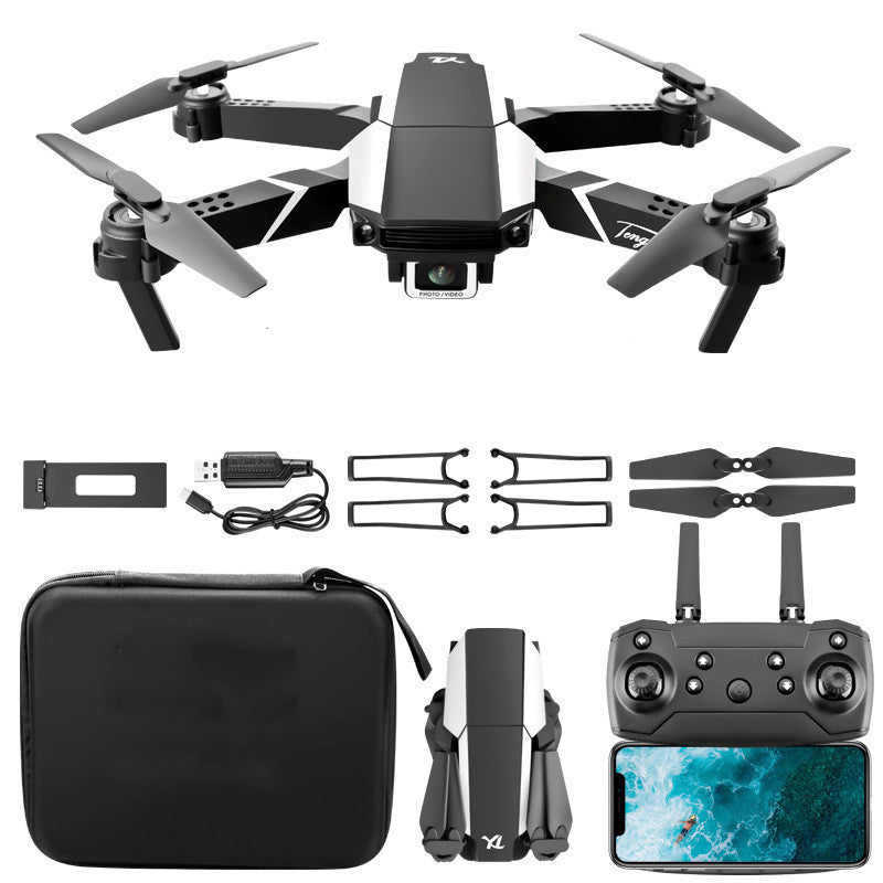Drone télécommandé pliable avec double caméra 4K