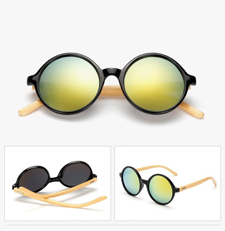 Lunettes de soleil faites à la main avec pieds en bambou